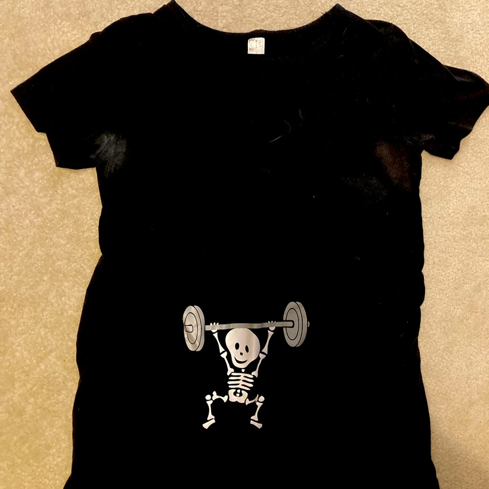 Halloween Maternity Tshirt